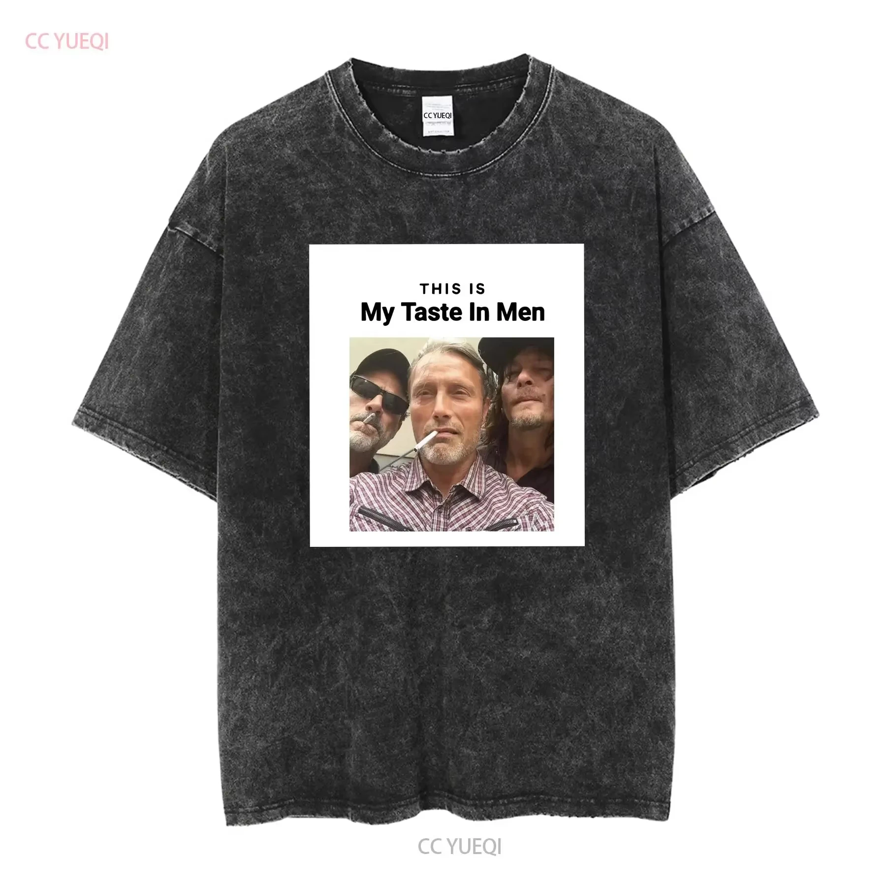 2026Lana Del Rey Shirt Jeffrey Dean Morgan Norman Reedus Mads Mikkelsen Tee The Walking Dead Y Aesthetic Vintage Washed Stylish