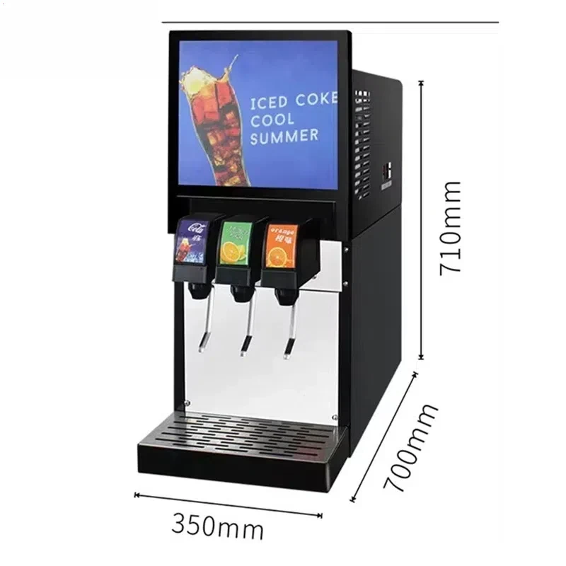 Restaurant equipment 3 4 flavor pepsi machine / cold drink soda dispenser machine / soda fountain dispenser machine