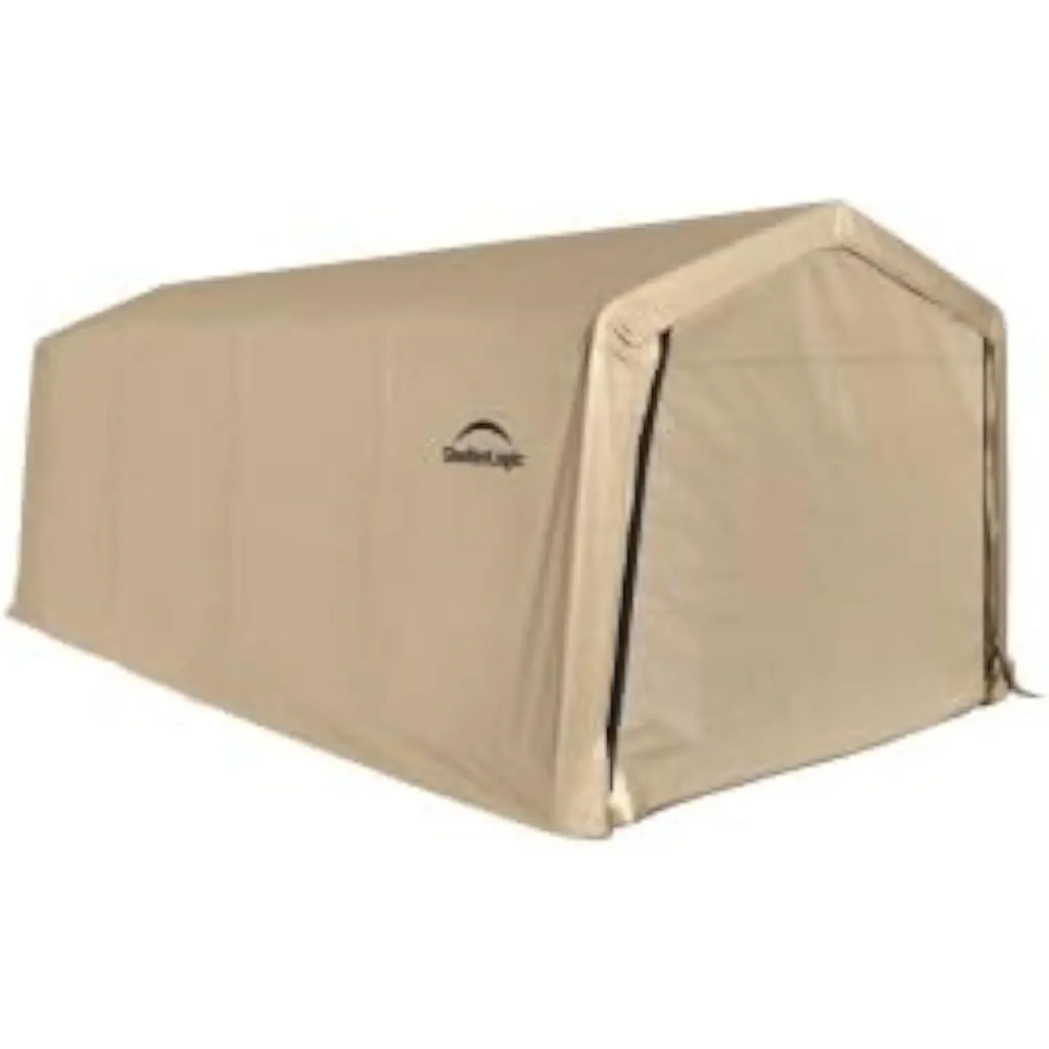 

AutoShelter 10 x 20 ft. Replacement Cover kit Peak 7 oz Sandstone