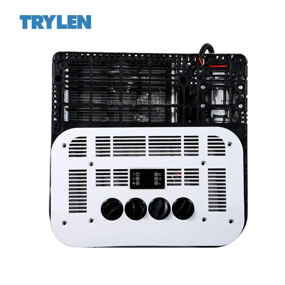 نظام تكييف الهواء الجديد 24 فولت شاحنة نائمة وقوف السيارات برودة 12 فولت سقف شاحنة مكيف الهواء 24 فولت