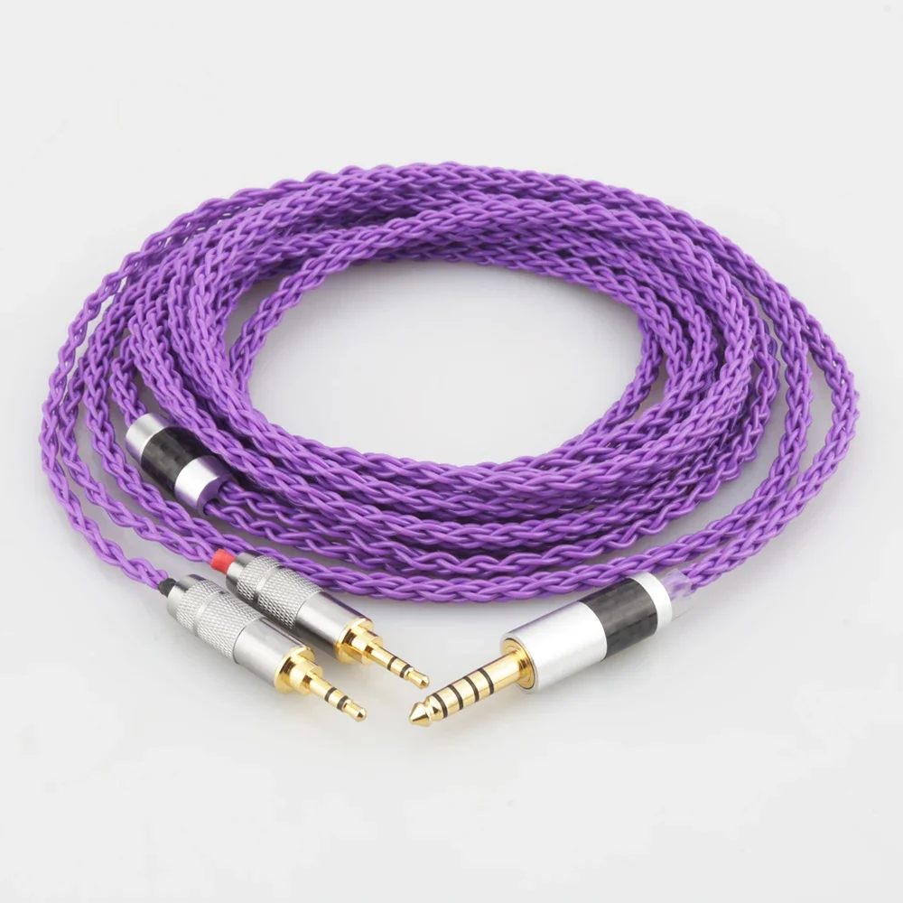 Сбалансированный штекер 4,4 мм на двойной штекер 2,5 мм, совместимый с усилителем для наушников Hifiman HE400S, HE-400I, HE-400i для WM1A, NW-WM1Z