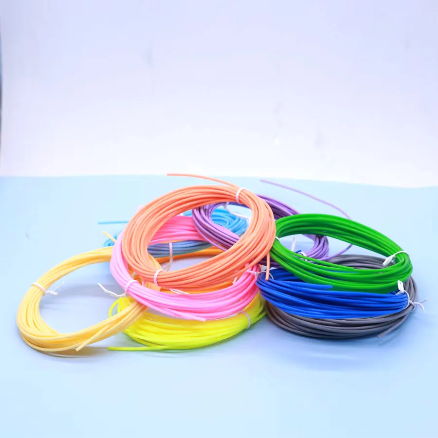 1,75mm Durchmesser PCL Niedrigtemperatur 3D-Stift Filament Mehrfarbenpackung (5/10/20 Farben) Lebendige Farben mit Wiederverwendbarem 3D-Stift Copy P – Detail 8
