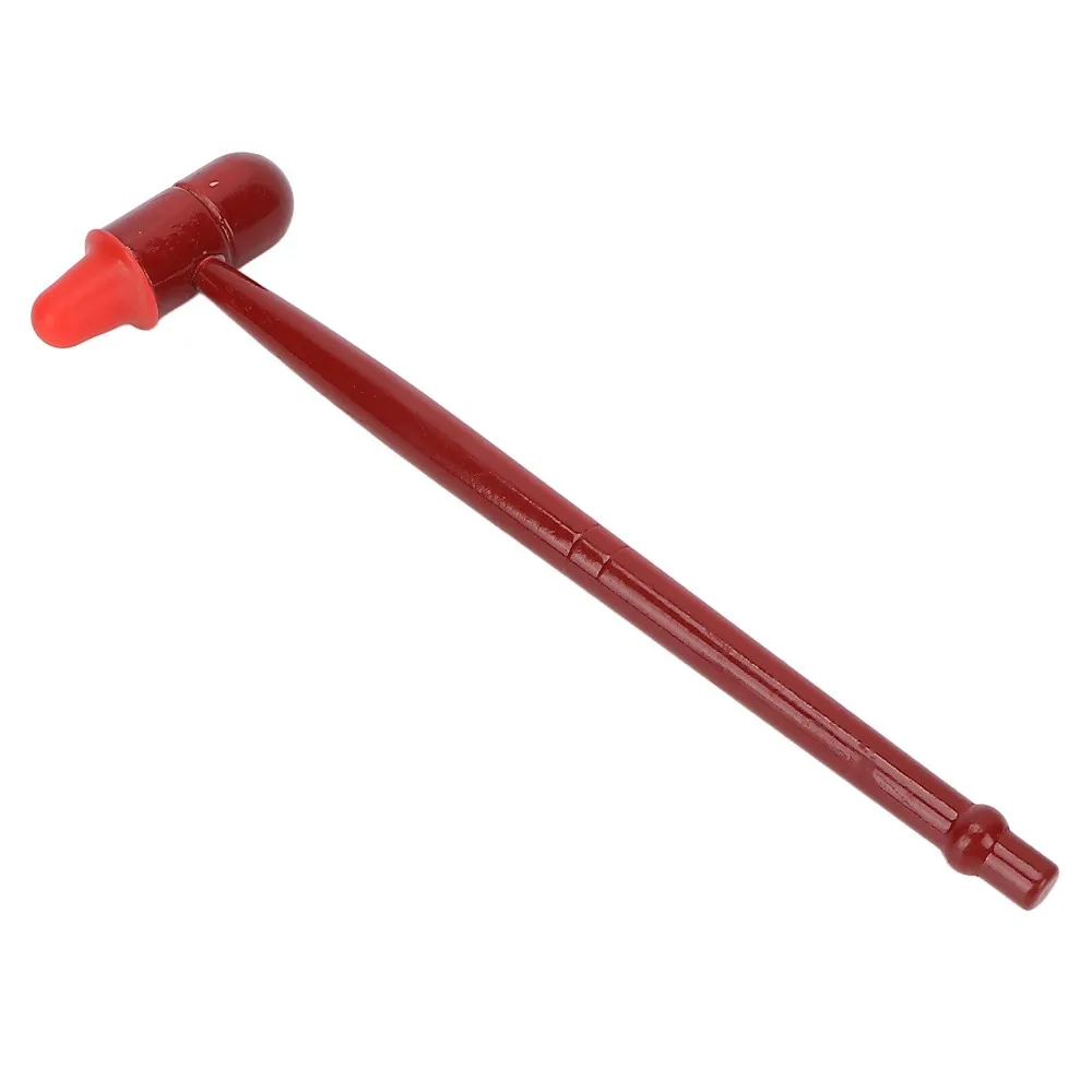 Portable Wooden Handle Massage Hammer Rubber Head Ergonomic Foot Massager Massage Stick Foot Massage
