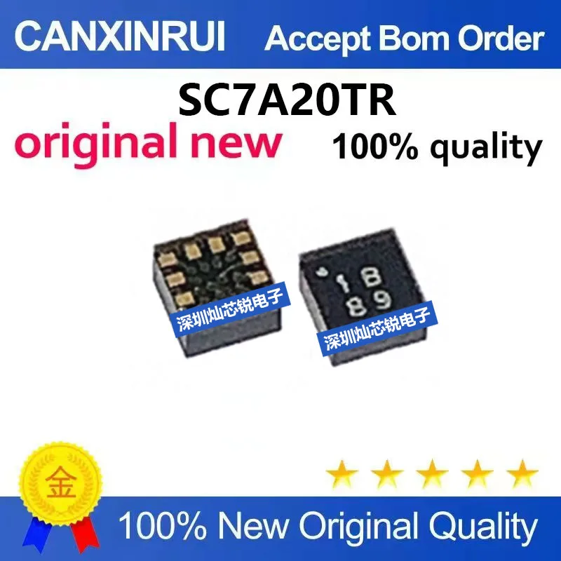 (5-100pieces)Brand New Original SC7A20 SC7A20TR LGA-12 2x2x1.0 High-Precision Digital Integrated Chip