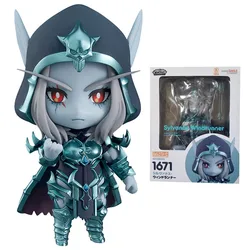 GOOD SMILE NENDOROID GSC 1671 Sylvanas Windrunner World of Warcraft Anime Figure Model Collecile Action Toys Gifts