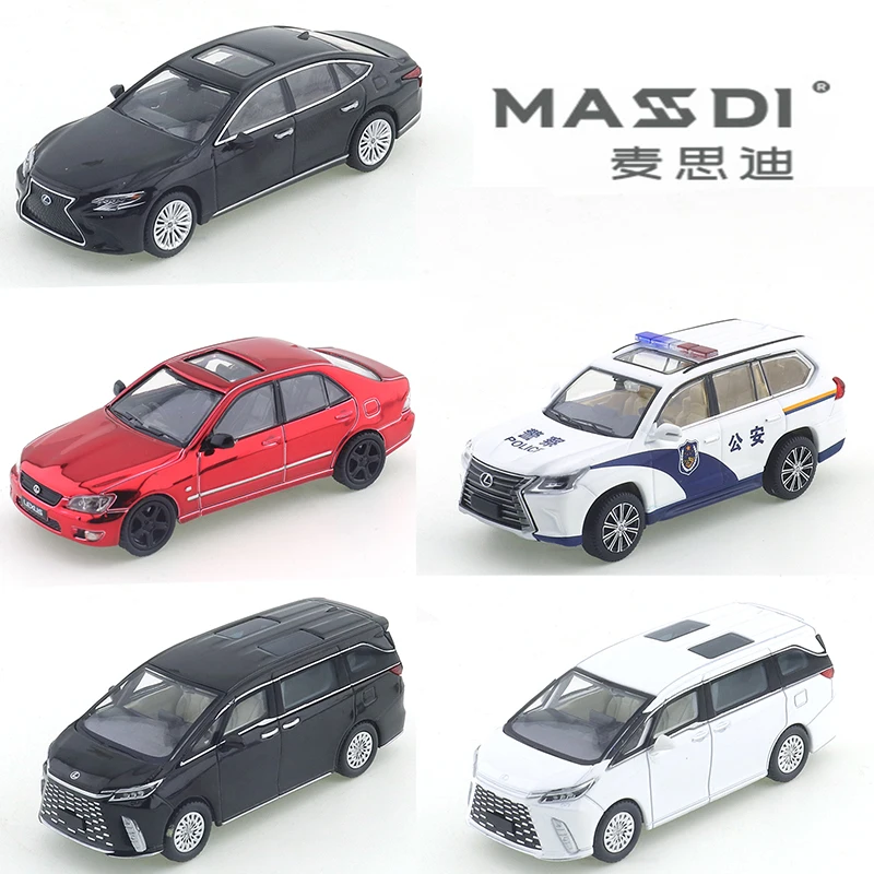 

Модель автомобиля из литого сплава MASDI LEX1005 Lexus с гальваническим покрытием красного цвета