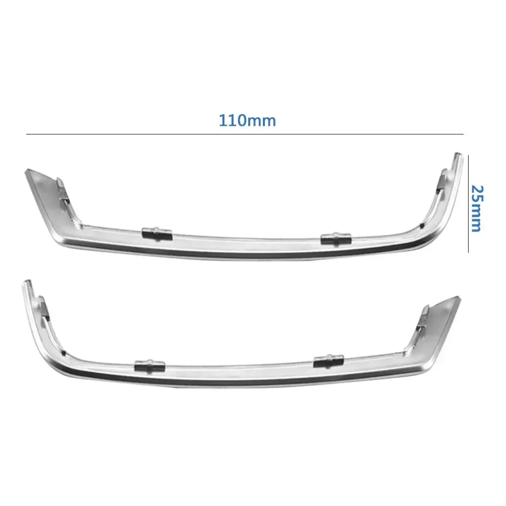 2 Stuks Auto Voordeur Luidspreker Cover Gap Decoratieve Trim Auto Tweeter Gap Plug Trim Voor Bmw 5 Serie F10 2011-2017 Accessoires
