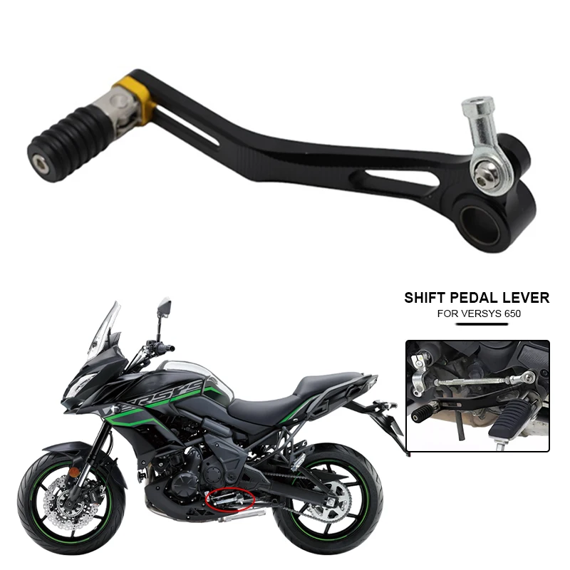 

Fit For Kawasaki Versys 650 Versys650 2008-2023 2019 2020 2021 2022 Motorcycle Adjustable Folding Gear Shifter Shift Pedal Lever