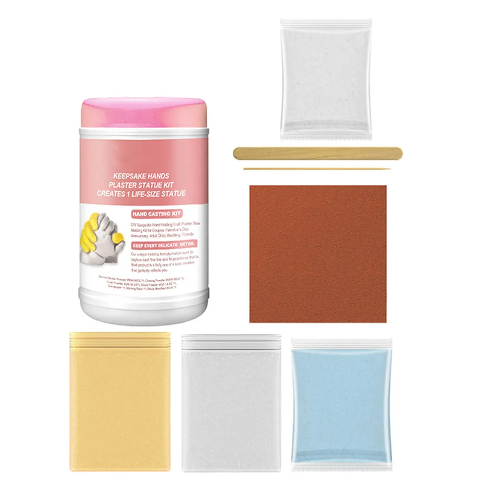 

Набор для создания 3D-гипсовых отпечатков рук и ног: Семейный сувенир, формы для отпечатков детских ладошек и стопок, а также для парных отпечатков рук.