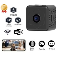 Wireless WiFi Camera Remote Monitor Mini Camera Tiny Home IP Camera With Built-In Battery In Super-Long Battery Life