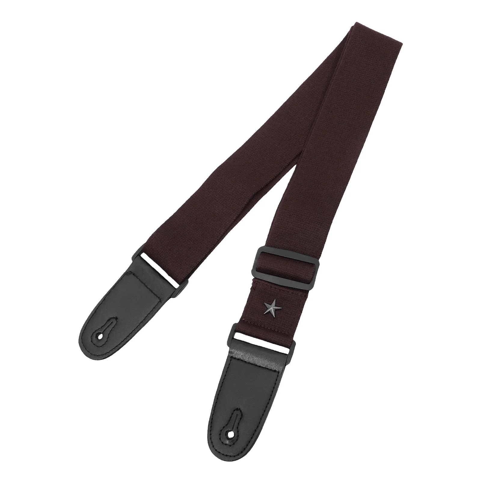 สายสะพายกีตาร์แบบปรับได้ ทนทาน สำหรับกีตาร์ไฟฟ้า กีตาร์โฟล์ค ใช้แทนสายเดิม อุปกรณ์เสริมเครื่องดนตรี ของขวัญ ของตกแต่ง