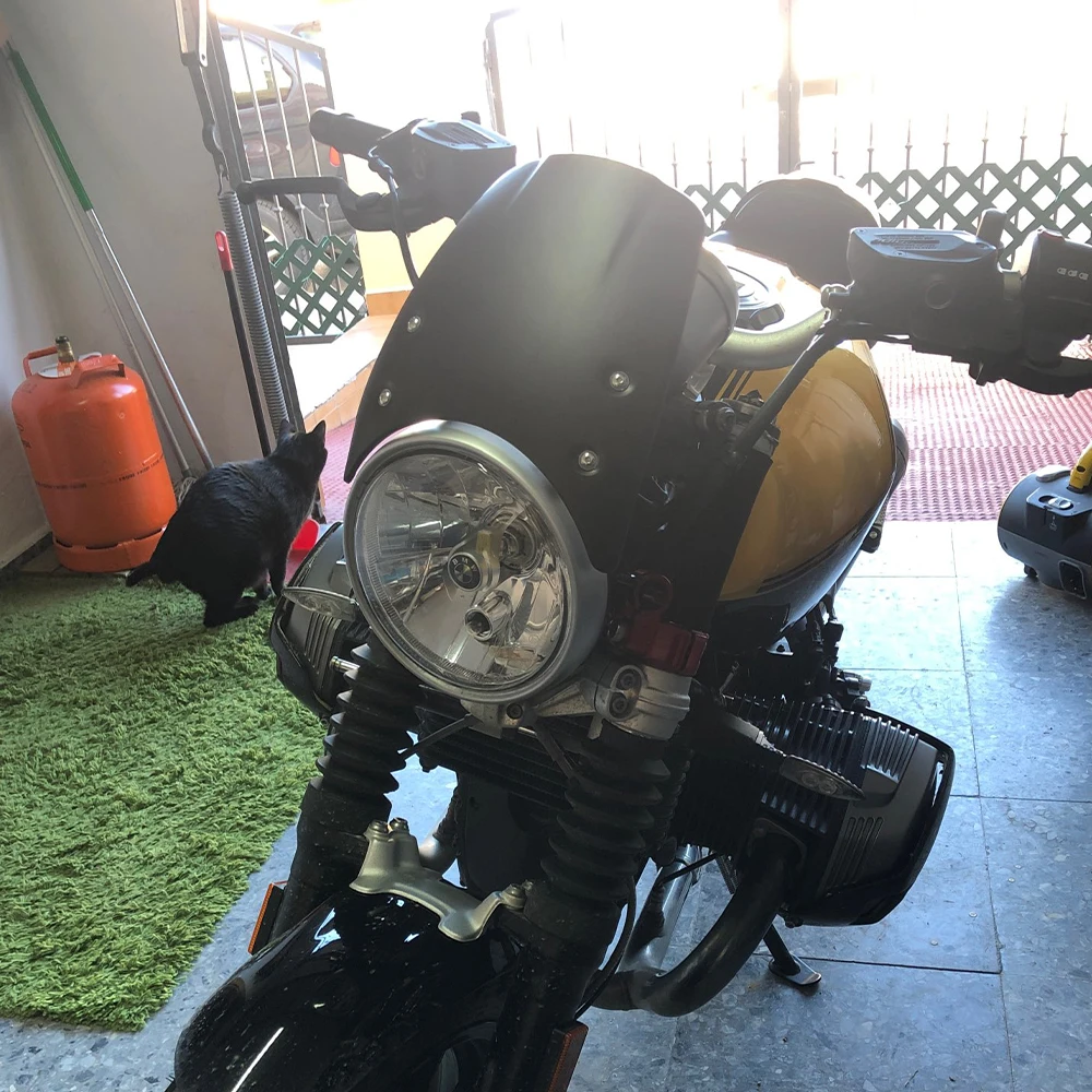 Motorcycle Windshield Cockpit Fairing Headlight Windscreen For BMW R Nine T Scrambler R9T Pure Racer Urban RnineT G/S Ninet /5 - Image 6