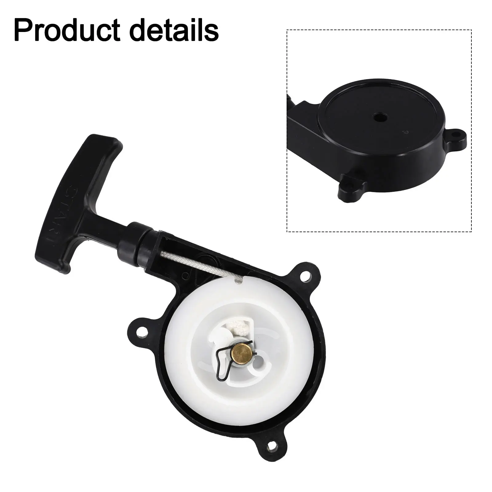 

1pcs High-Quality Recoil Starter For BR320, BR340, BR380, BR400, And BR420 Backpack Easily Installed Without Any Hassle Running