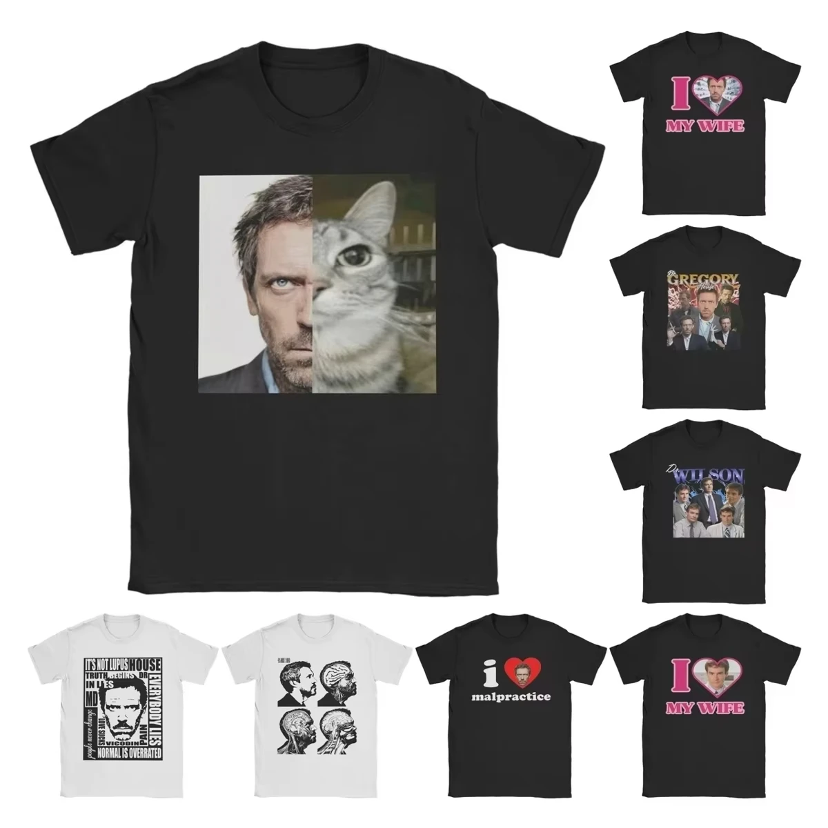 

Floral Print T-Shirt Soft Breathable Casual Comfortable Unisex Long Sleeve Graphic Print Funny Printed Tee Anime Style Street