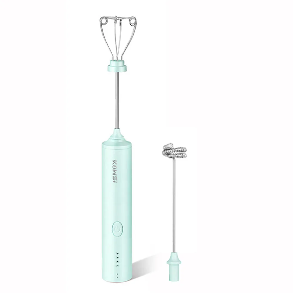 Schnurloser elektrischer Lebensmittelmixer für den Haushalt, 4 Geschwindigkeiten, verstellbarer Teig, Handmixer, Eierrührer, Multifunktionsmixer