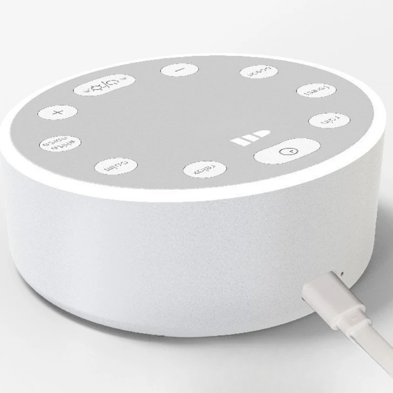 

White noise sleep instrument white noise help sleep adjust mood mood breathing light speaker