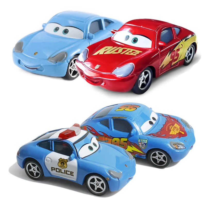 

Genuine Disney Pixar Cars Sally Series Kids Toys Cars 1:55 Metal Die Casting Model Car Children's Birthday Gifts Toys Racing Car