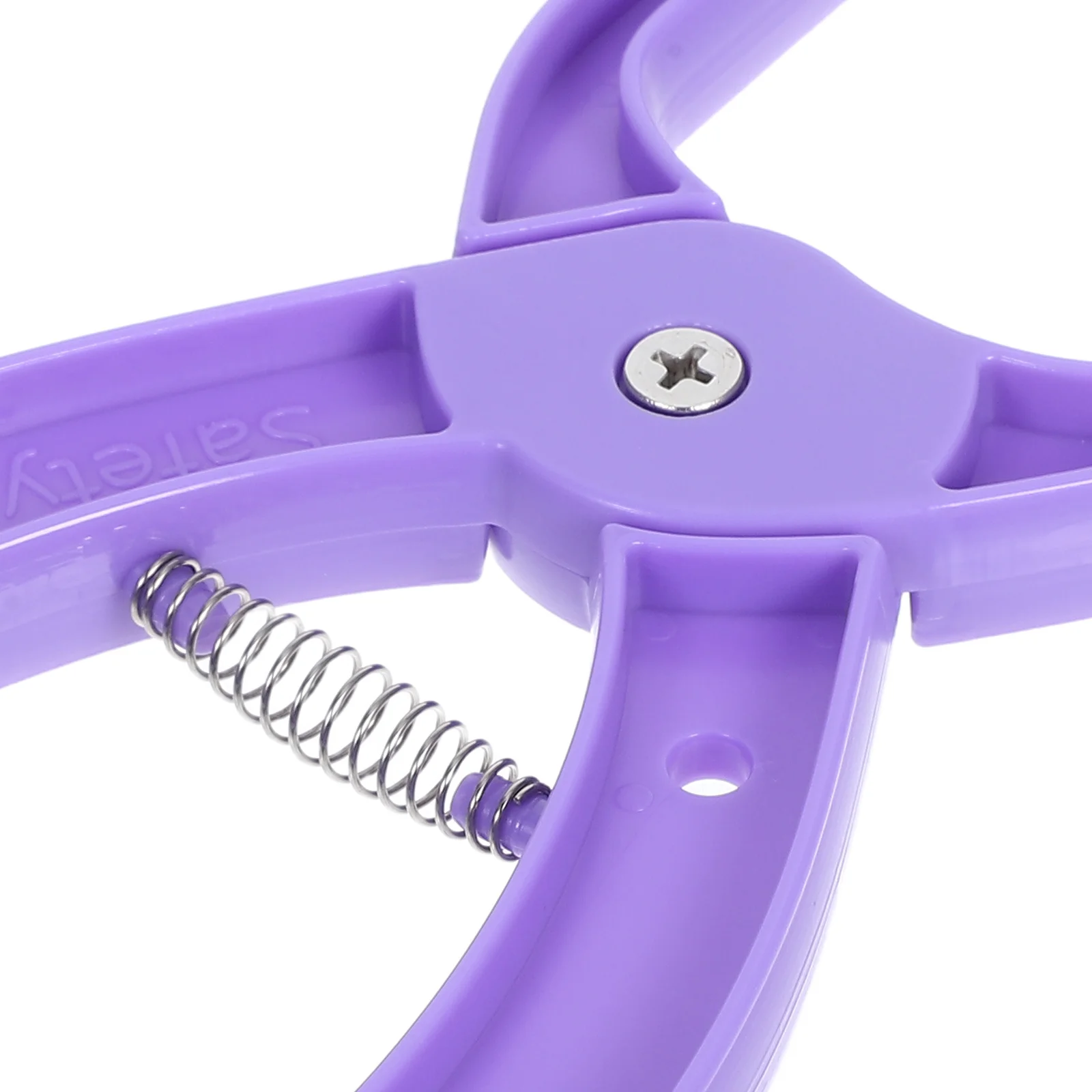 كماشة مريحة للعين آمنة باللون الأرجواني لملحقات الحيوانات المحشوة من الكروشيه أميجورومي، مرفق آمن لتحديد المواقع بدقة #2