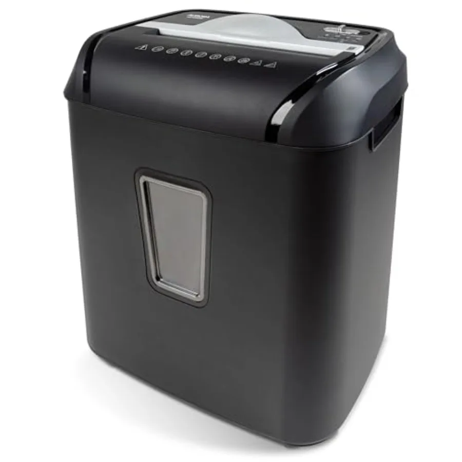

AU1208XE Anti-Jam 12-Sheet Crosscut Paper/Credit Card Shredder with 4.8 Gallon Wastebasket