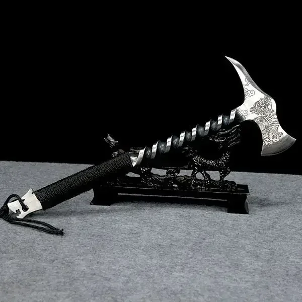 New Tactical equipment croissant axe firewood axe outdoor camping seatbelt cutter window breaker keychain small hammer