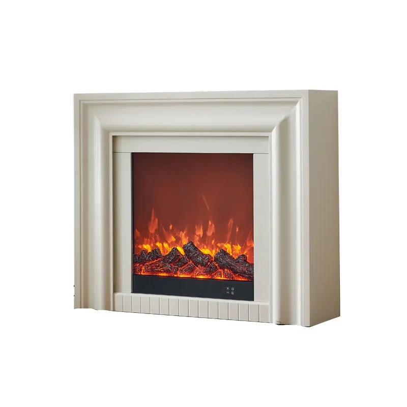 1.2m Modern Minimalist Electronic Fireplace TV Cabinet with Simulated Flame Decor Home Furniture for Villas Hotels Living Rooms
