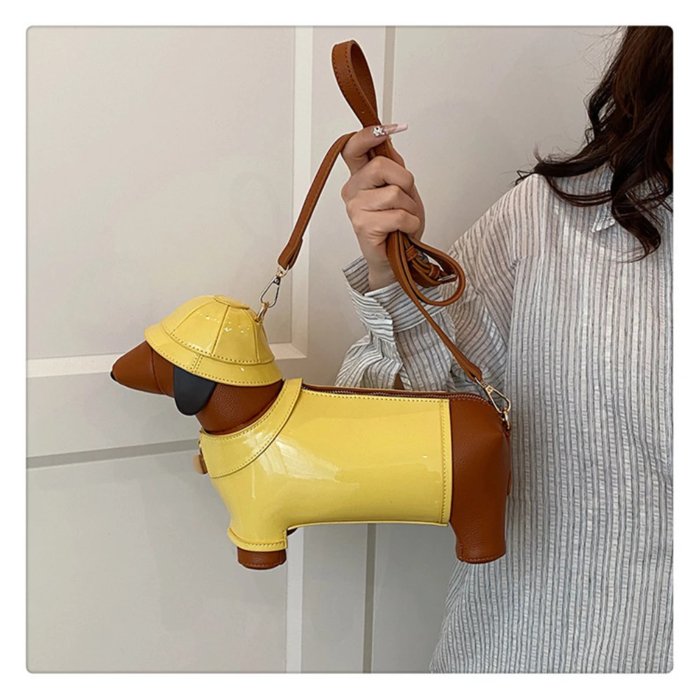 2026 Summer Unique Niche Design Cute Cross-body Bag For Women Original Fashion Sweet Cool Style Puppy-shaped Shoulder Bag