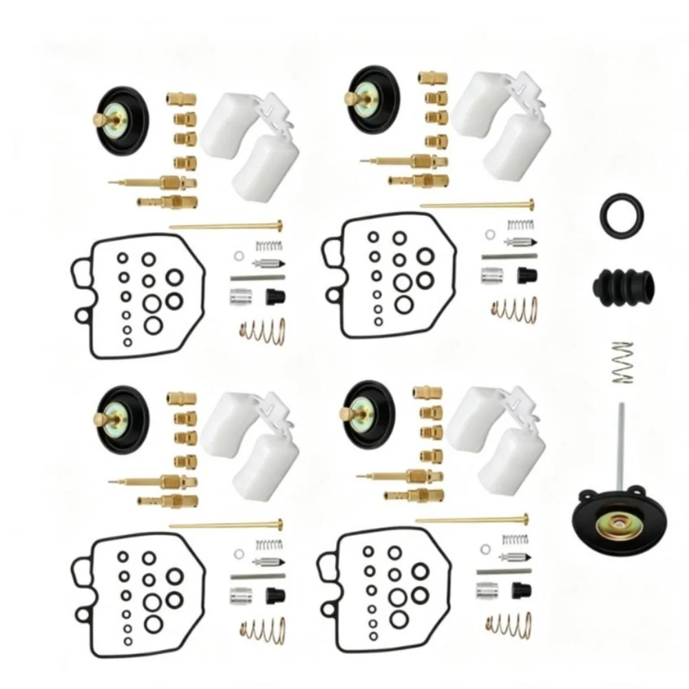 4 Pack Carburetor Repair Kit For For Honda CB750CK CB750C CB750K 1980-1983 Motorcycle For Carb Rebuild Set Engine Maintenance Ac