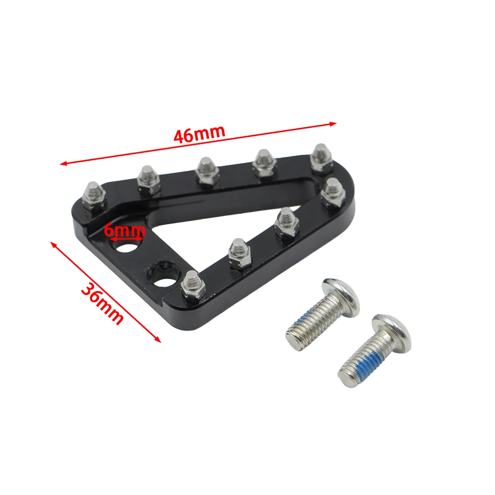 CNC Rear Brake Pedal Tip Step Plate For KTM SX SXF EXC EXCF XC XCF XCW XCFW TC TE 2008-2016