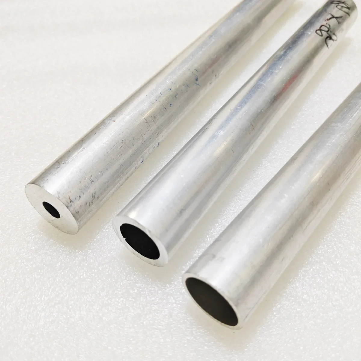 L/500mm 6063 Aluminum Alloy Tube Aluminium Pipe OD12-62mm ID4-54mm Wall Thickness 4mm Straight Hollow Round Pipes Plumbing Metal