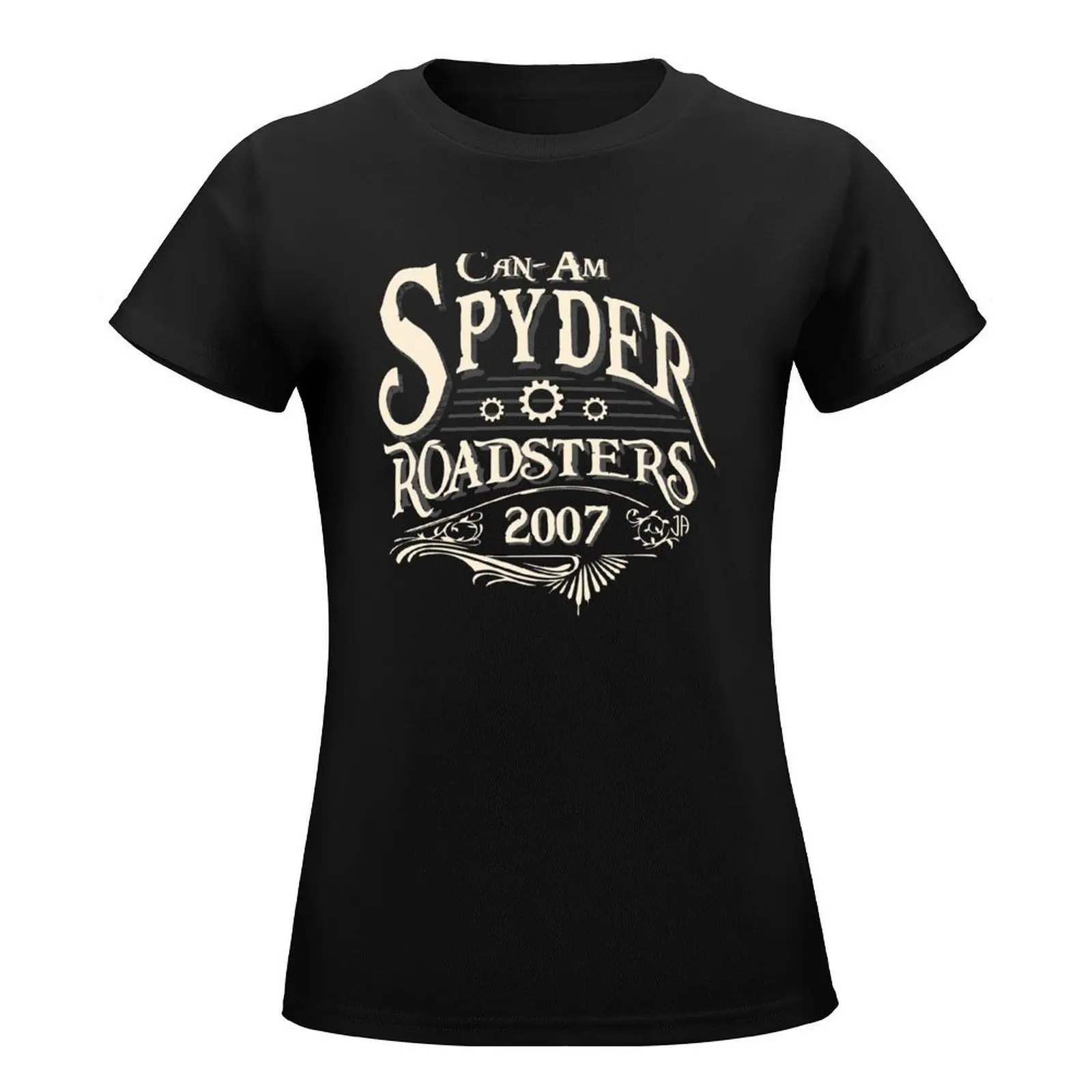 Can-Am Spyder Roadsters 2007 T-Shirt hippie clothes funny Top Women