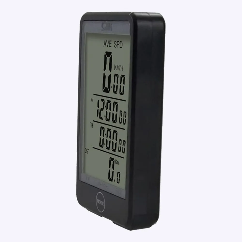 SD-576A 2014 Touch Screen Bike Computer USB Rechargeable Bicycle Speedometer Odometer Large Screen LCD Display Light Control