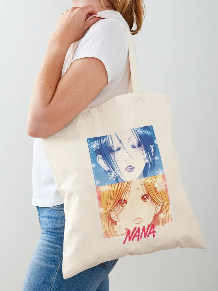 

Nana & Hachi Tote Bag Canvas shoulder bag Women's shopping bag Gift Women's beach bags