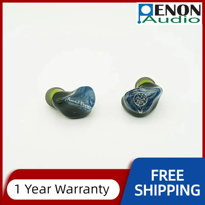 Sound Rhyme SR1 Bass 1 Dynamic Drivers 2Pin 0.78mm Audiophile In-ear Earphones