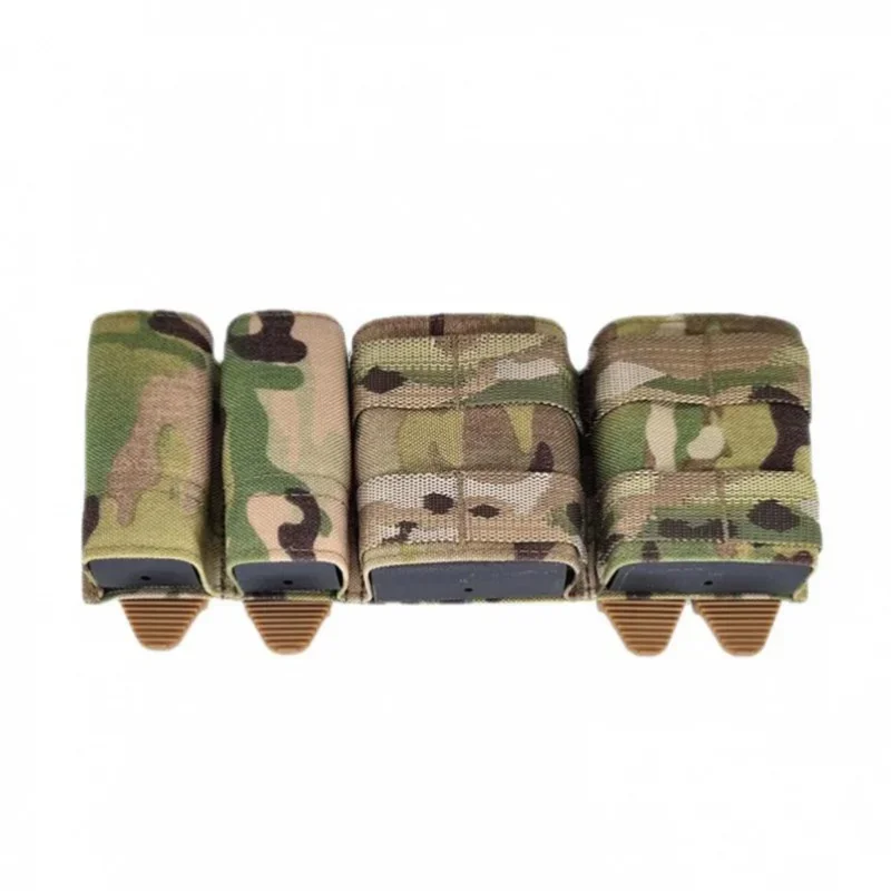 Tactical pouch esstac kywi 5 56 2, 9mm, quadruple magazine pouch, insert clip set