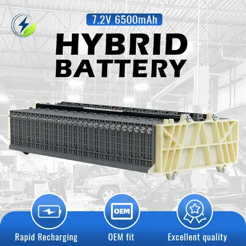 Toyota Prius Hybrid Battery for Hybrid Car Battery 7.2V 6.5Ah, Lithium Replacement for Toyota Prius C Aqua, 70C High Rate Traction Module, 60-Month Warranty