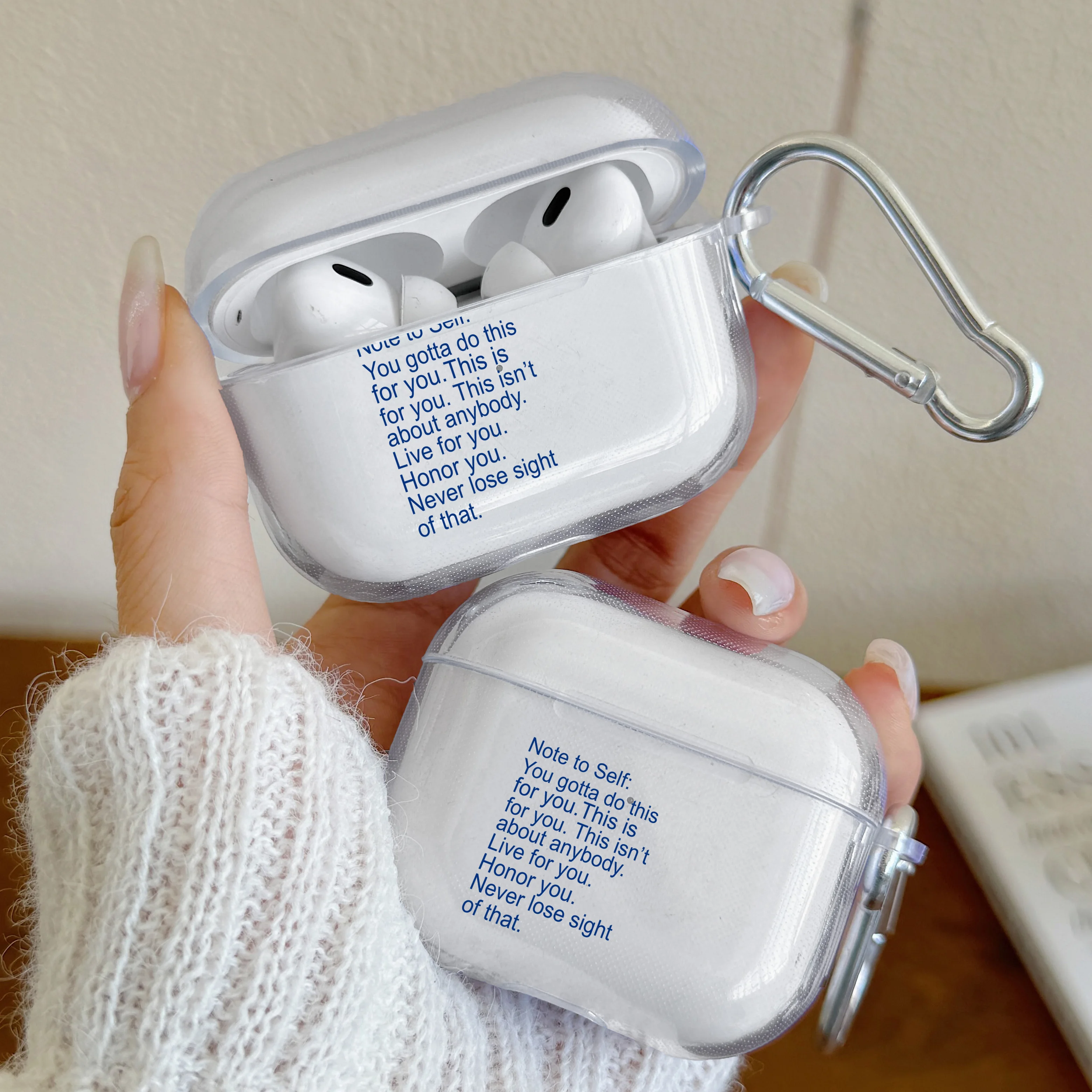 Creative Music Face Graffiti TPU For Airpods 3/4 Earphone Protective Cover For Airpods Pro/Pro2 With Keychain Protector Cover