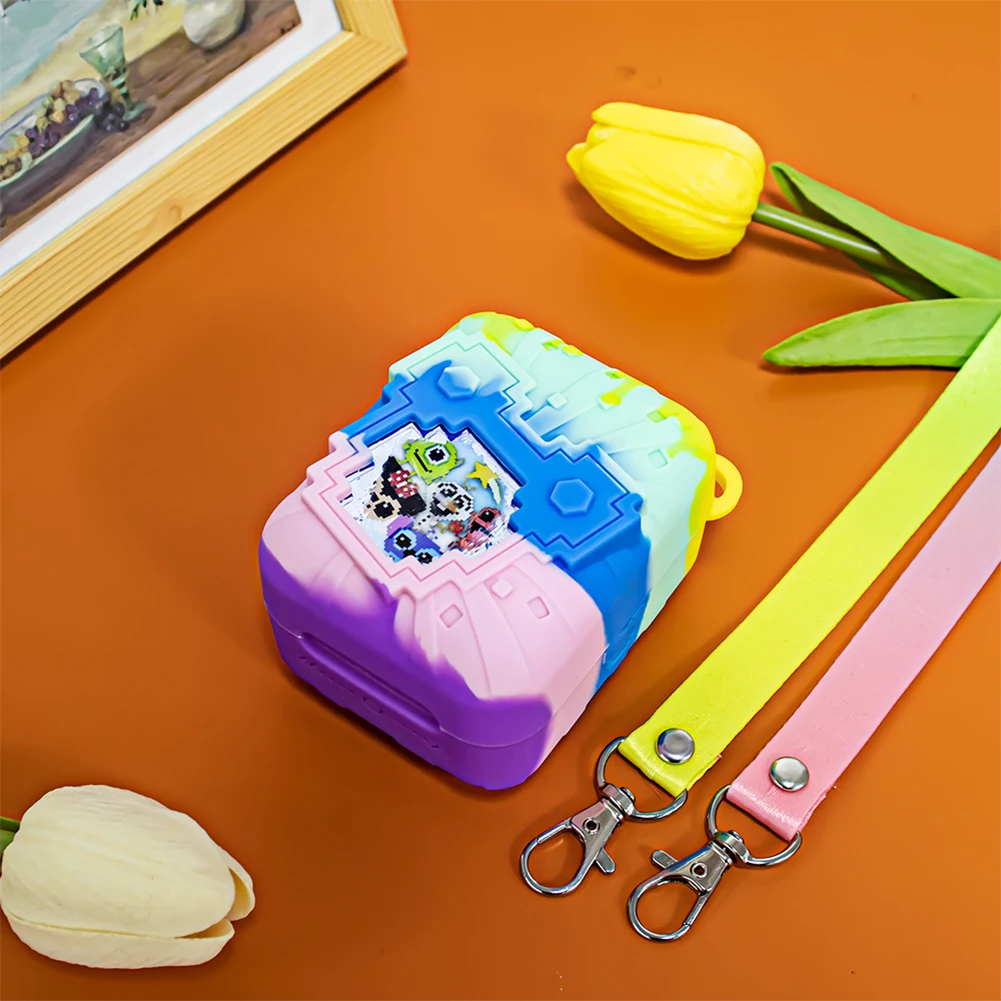 غطاء سيليكون لـ Bitzee Dis Ney حافظة ألعاب تفاعلية مضادة للسقوط غطاء جلدي واقٍ من السيليكون غطاء حماية