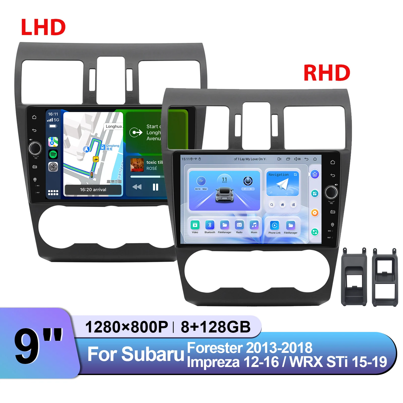JOYING Plug & Play 9 "Android 13 راديو ستيريو للسيارة لسوبارو فورستر/امبريزا/WRX STi 2012-2019 Carplay بلوتوث بدون استخدام اليدين #1