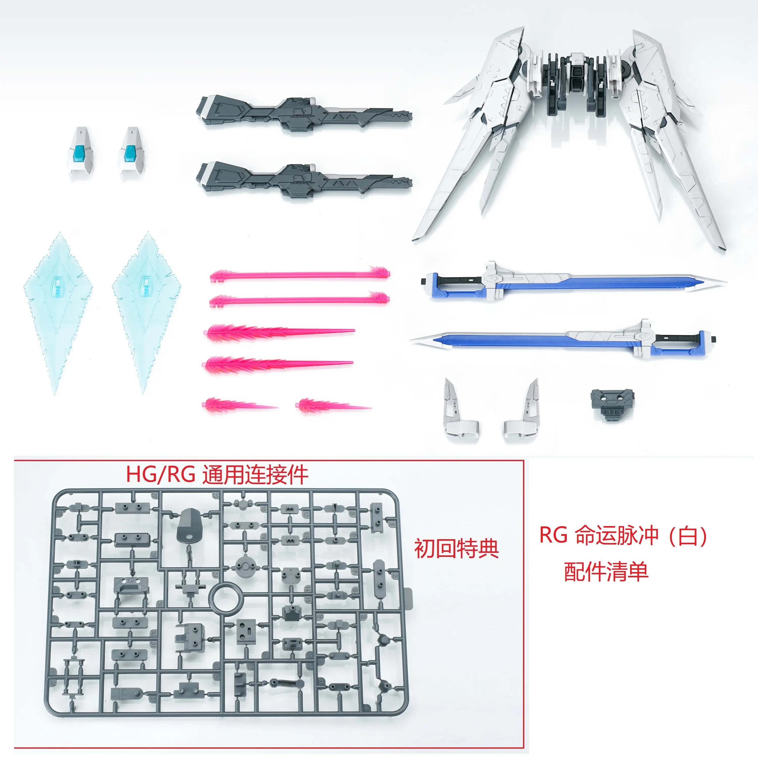 Modification Parts Accessory Kit EW EWRG031 1/144 Fate Pulse Lifeline Model Pack