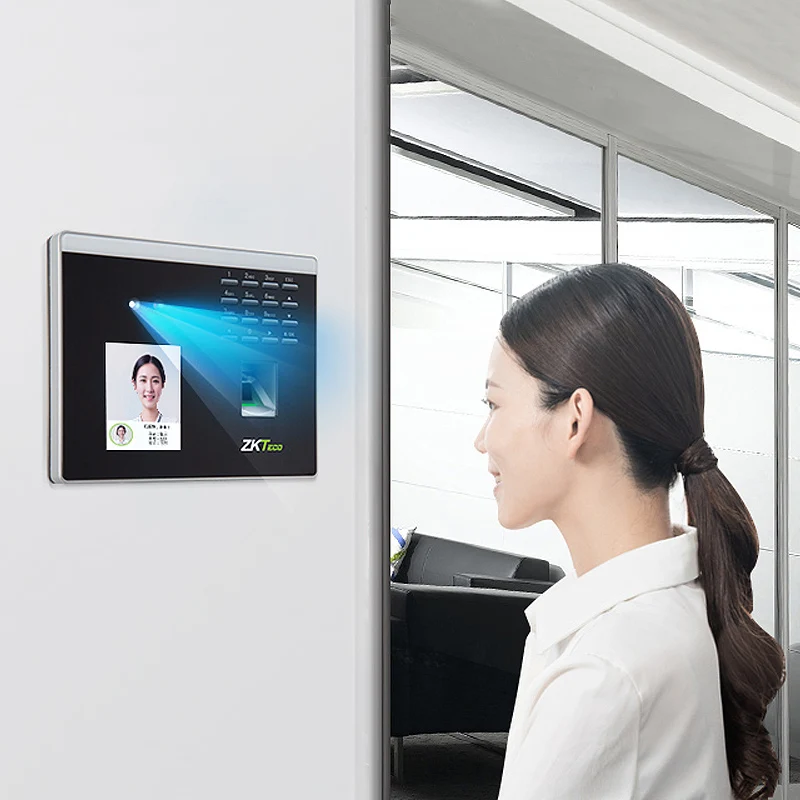 ZKT XFace100 Wifi Ibrido Biometrico Luce Visibile Riconoscimento Facciale Presenza Terminale Macchina