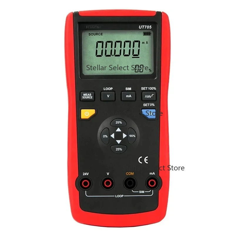 2025.4   UT705 Single Function Loop Calibrator 24mA Electrical Calibration Loop Calibrator