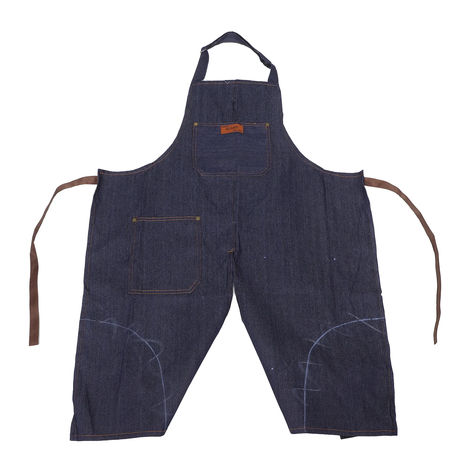 

For Pottery Split Leg Work With Pockets Ceramic Painting Gardening Picnic Baking Apron Kitchen Tool Apron