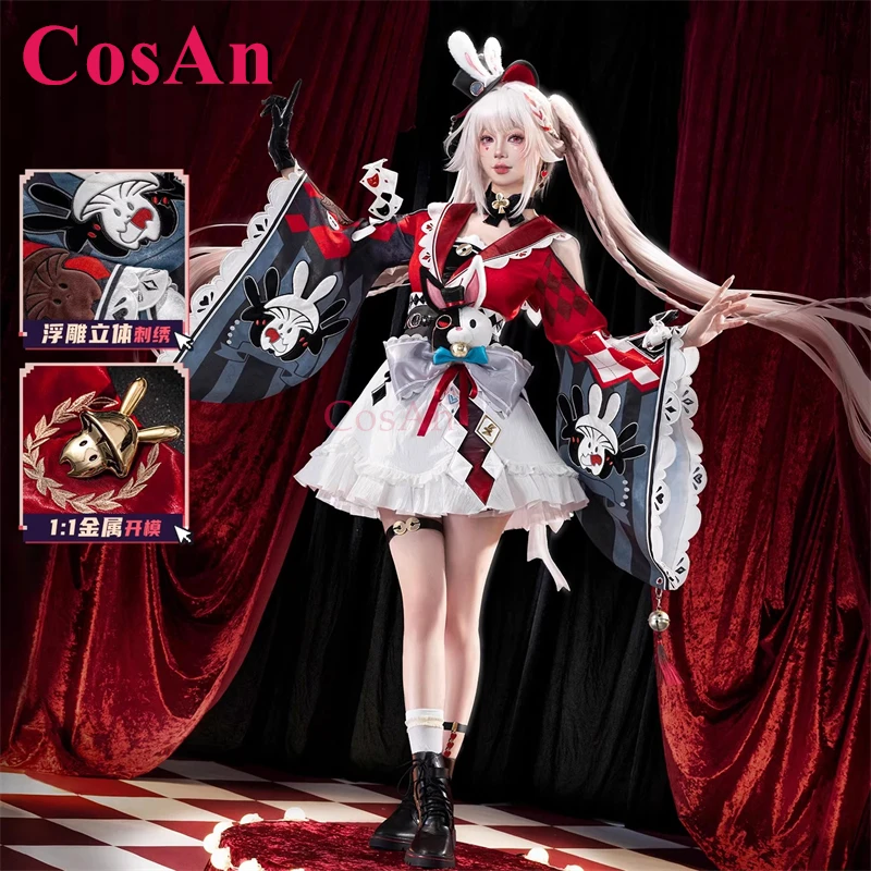 

CosAn Game Honkai: Star Rail Sparkle Cosplay Costumes Elegant Gorgeous Uniforms Dress Full Set Activity Party Role Play Clothing