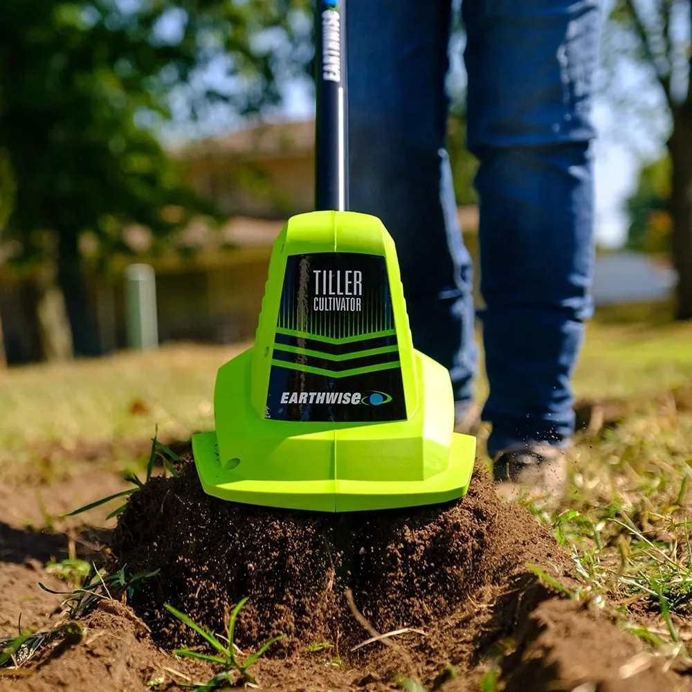 Imagem -06 - sem Fio Elétrico Jardim Tiller Green Tiller Cultivador 2ah Bateria Carregador Rápido Incluído 75 20 Volts Tc70020it