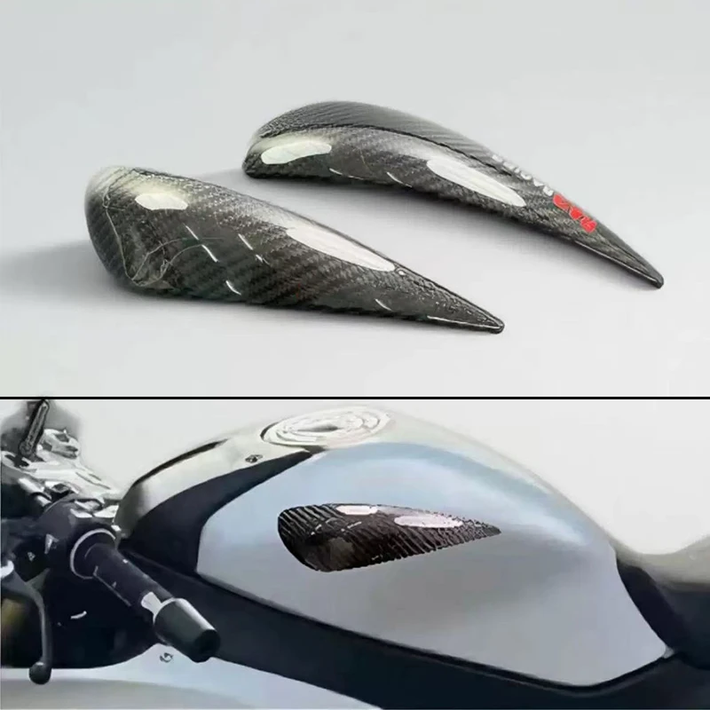 

QJMOTOR SRK800RR SRK600RS srk800rr srk600rs Carbon Fiber Fuel Tank Protective Cover Motorcycle Accessories Shell Decoration Slid