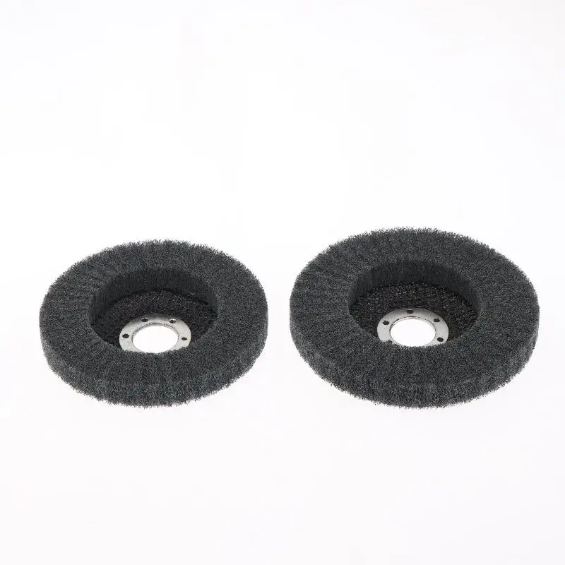 1 قطعة 4/4.5/5 بوصة ألياف النايلون رفرف إطارات لامعة القرص زاوية طاحونة قطع رفرف قرص الطحن للخشب المعادن التلميع