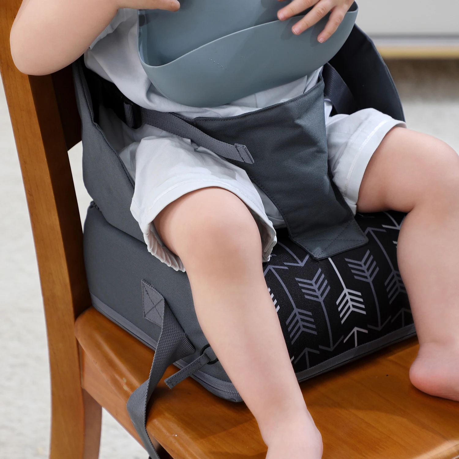 Portable Child Seat Height Increasing Cushion Children'S Gift Product Foldable Baby Dining Chair Height Increasing Cushion