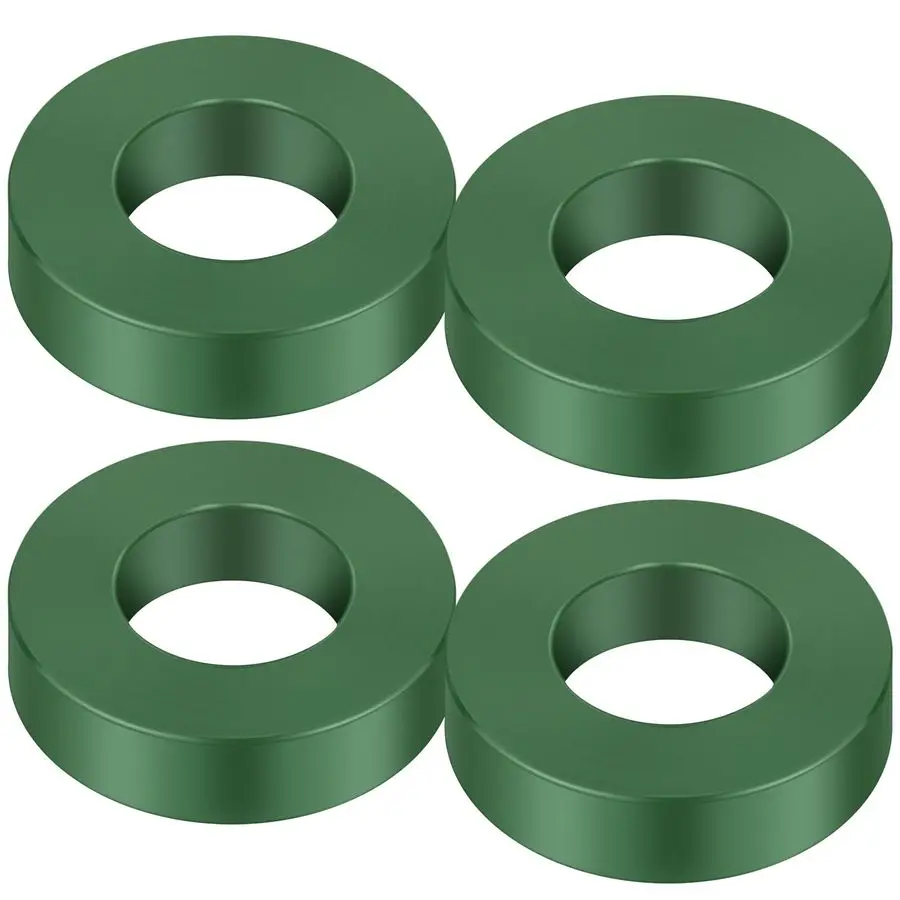 

4 штуки защитных колец для спринклеров, защита головок спринклеров для газона, диаметр 6,3 дюйма, зеленые нейлоновые кольца, снижающие повреждения от вредителей.