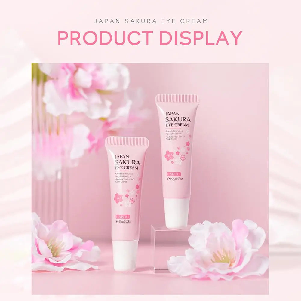 Sakura-mascarilla Facial reparadora para dormir, máscara Facial nocturna circular, iluminadora de ojos, crema hidratante para ojos debajo de la nutrina, H9V4