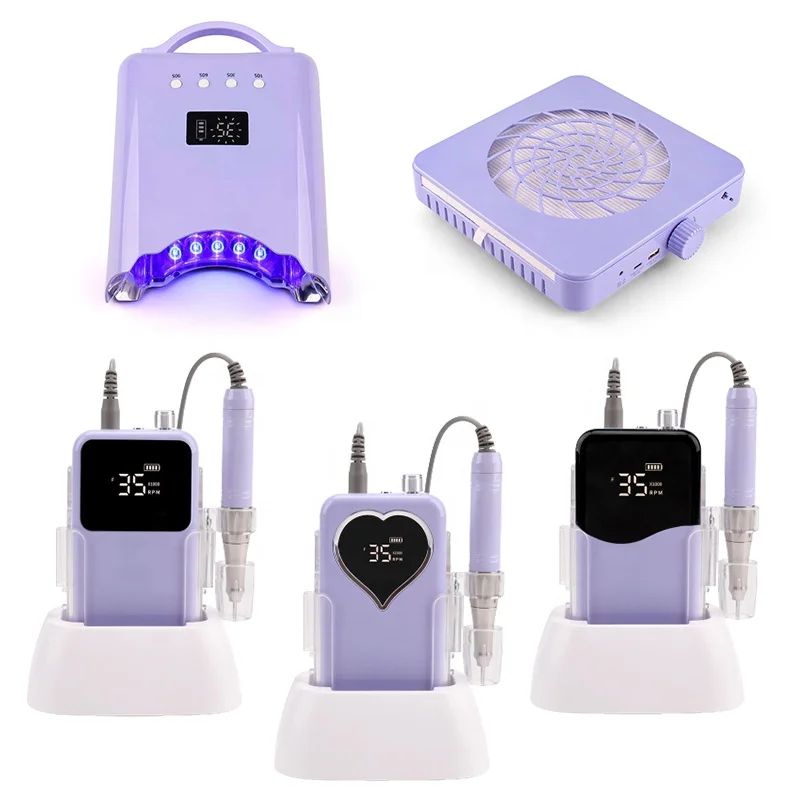 Free LOGO Removable Battery 78W 52000mAh Long Lasting Cordless Led UV Nails Lamp Rechargeable dryer powerful nail lamp